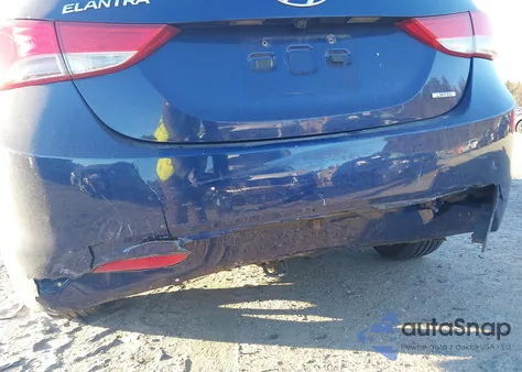 2011 Hyundai Elantra Limited z USA, uszkodzony, nr VIN 5NPDH4AE1BH040282